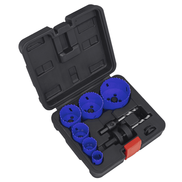 Electrician's Hole Saw Kit 9pc