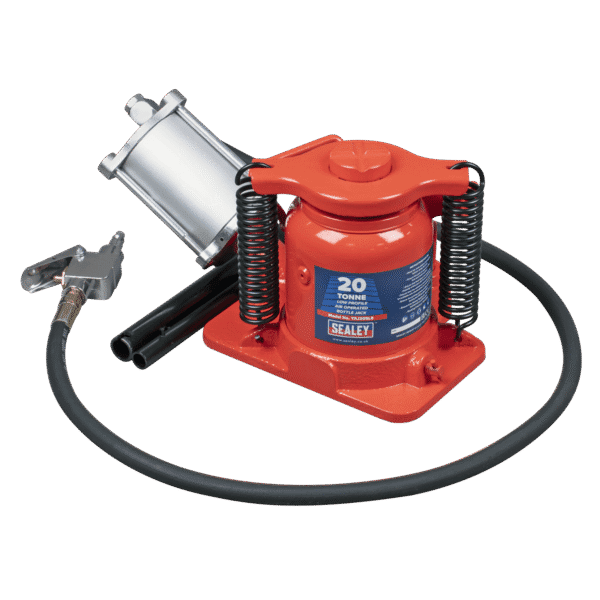 Low Profile Air Operated Hydraulic Bottle Jack 20 Tonne