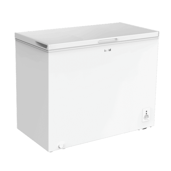 Baridi Freestanding Chest Freezer 254L Capacity - White