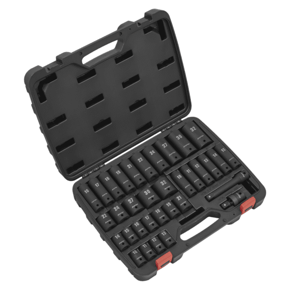 Premier Impact Socket Set 1/2"Sq Drive 34pc