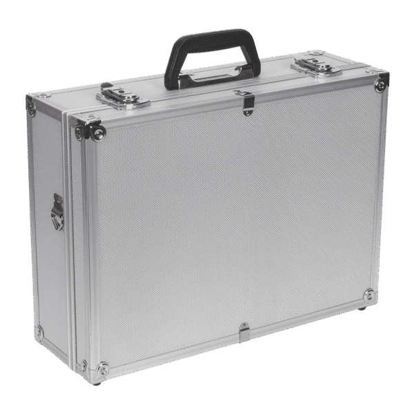 Aluminium Tool Case with Square Edges