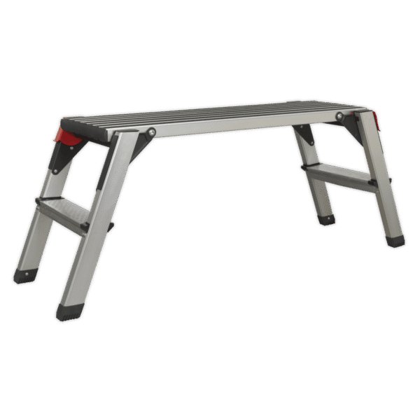 Aluminium 2-Tread Folding Platform - EN 131-4