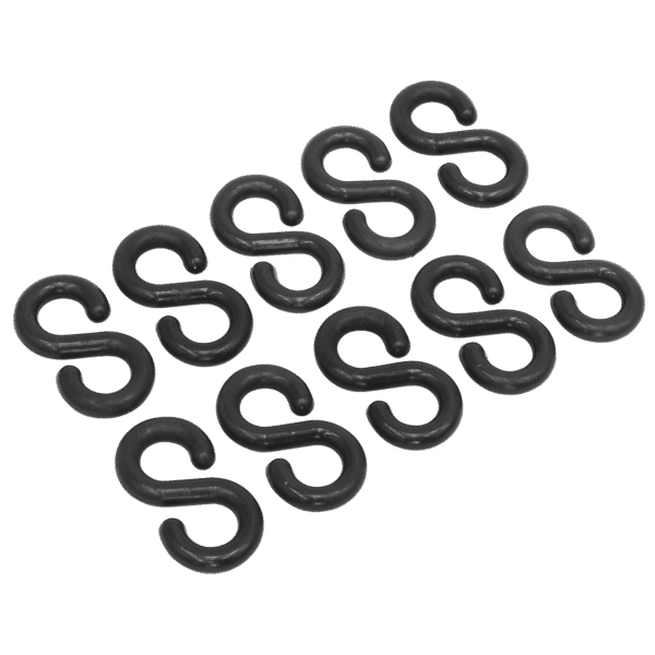 Plastic Chain S-Hook - Pack of 10
