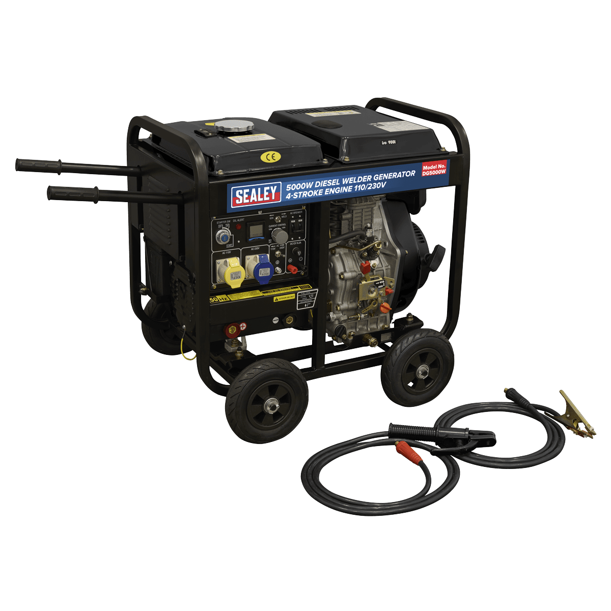 5000W Diesel Welder Generator 4-Stroke Engine 110/230V - Image 3