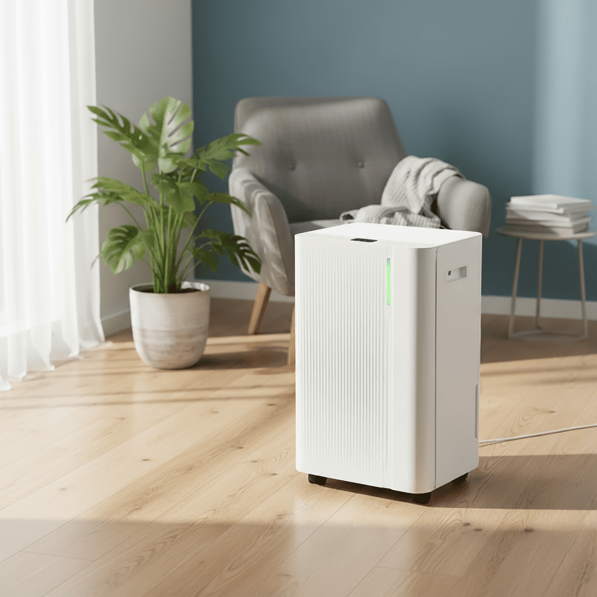 Baridi Dehumidifier with Digital Display & 24hr Timer 20L - White - Image 28