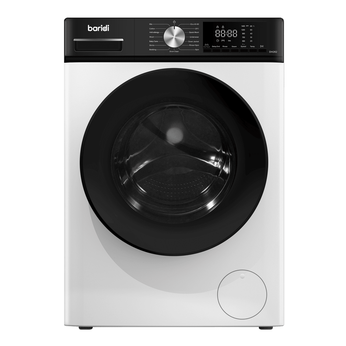 8kg Washing Machine, Front Loading, 1400rpm Energy Rating A – White - Image 3