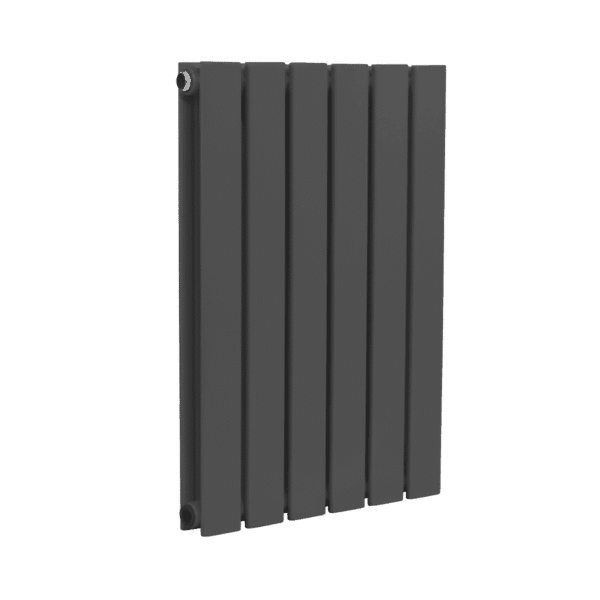 Baridi Horizontal Radiator Contemporary Double Flat Panel Design 420 x 600mm – Anthracite