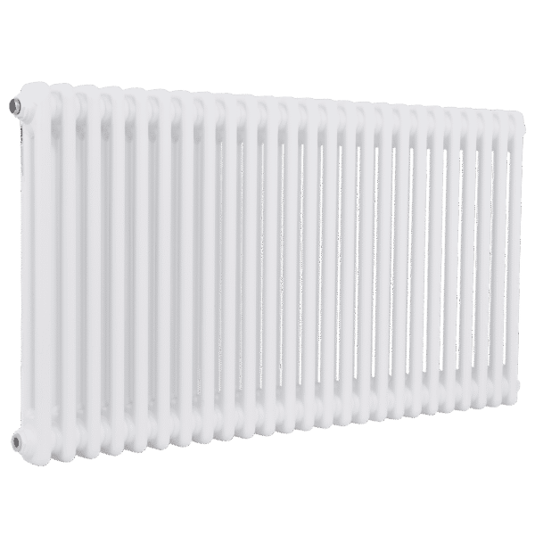 Baridi Horizontal Traditional 2 Column Radiator 600 x 1147mm – White