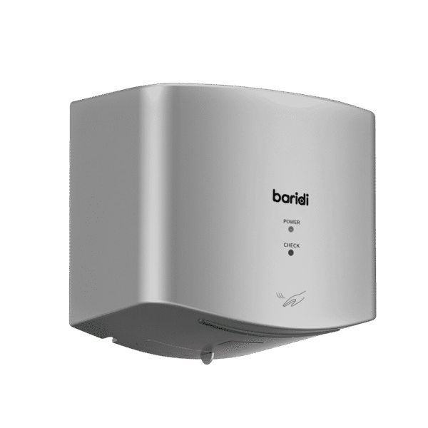 Baridi High Speed Hand Dryer with Auto-Sensor 1400-1650W - Silver