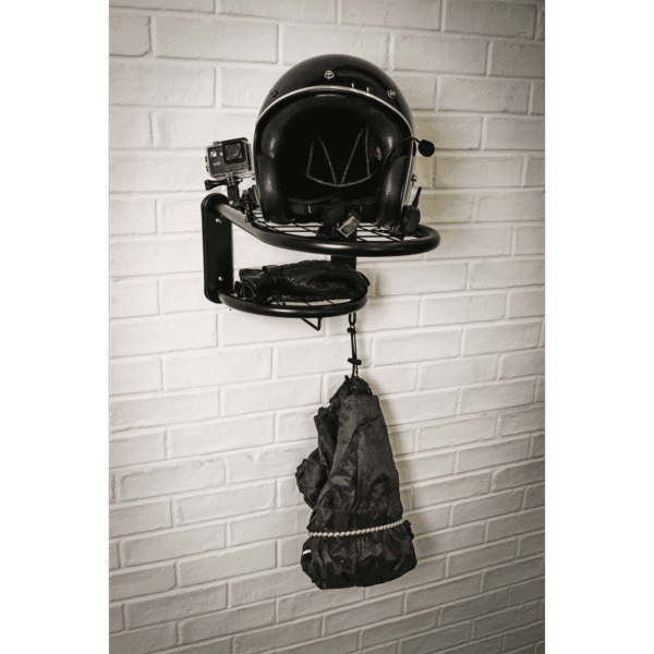 Motorcycle Helmet & Gear Tidy