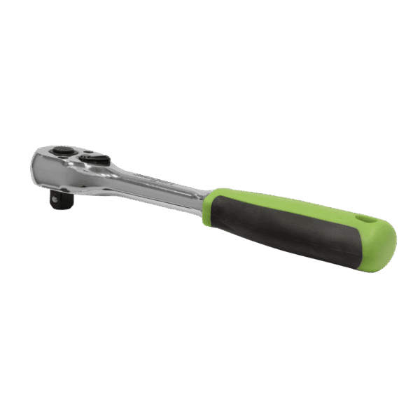 Siegen Pear-Head Ratchet Wrench with Flip Reverse 3/8"Sq Drive