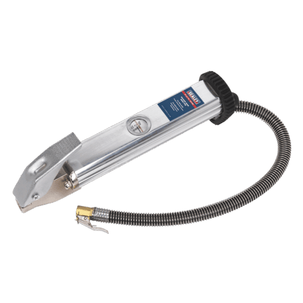 Tyre Inflator with Clip-On Connector