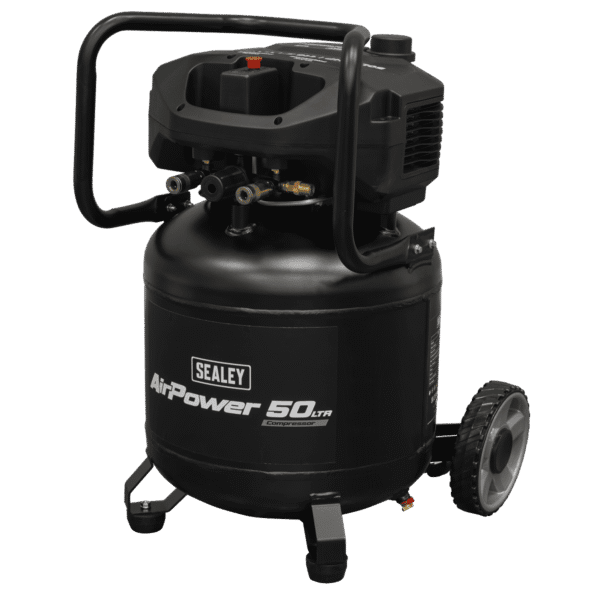 50L Oil Free Belt Drive Vertical Compressor 2hp