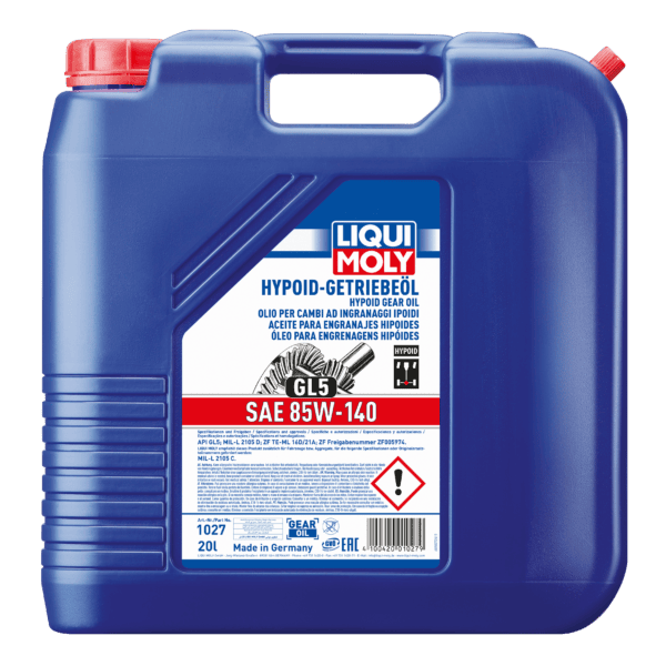 Hypoid-Getriebeöl (GL5) SAE 85W-140