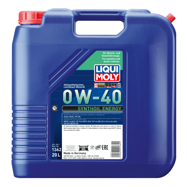 Synthoil Energy 0W-40