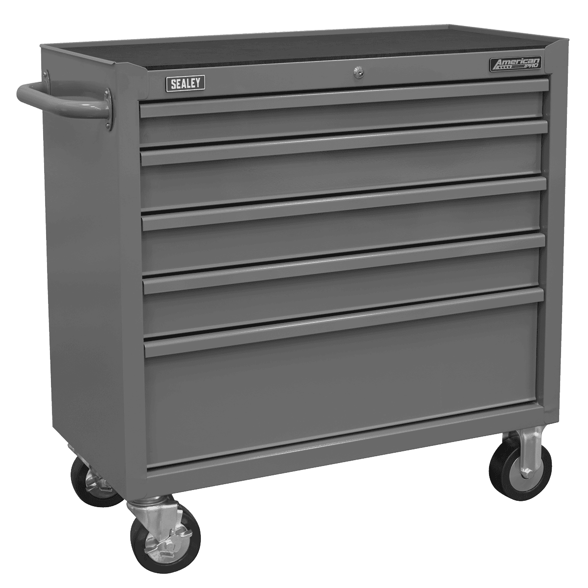 American PRO® Rollcab 5 Drawer - Grey