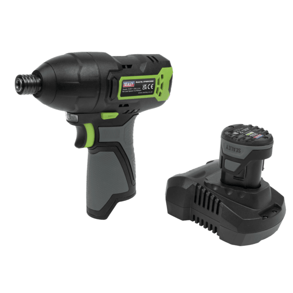 SV10.8 Series 1/4"Hex Drive Cordless Impact Driver Kit 10.8V 2Ah - Euro Plug