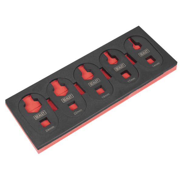 Limited Access Crow's Foot Spanner Set 1/2"Sq Drive 5pc