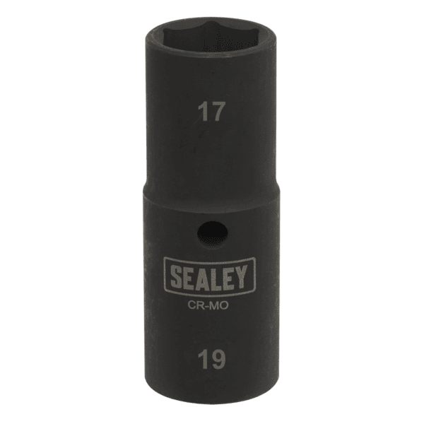 Double-Ended Impact Socket 1/2"Sq Drive 17-19mm